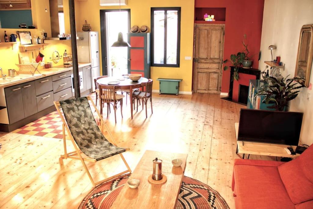 Appartamento Artistic Loft, Downtown Montpellier, Wifi Esterno foto