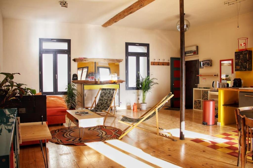 Appartamento Artistic Loft, Downtown Montpellier, Wifi Esterno foto