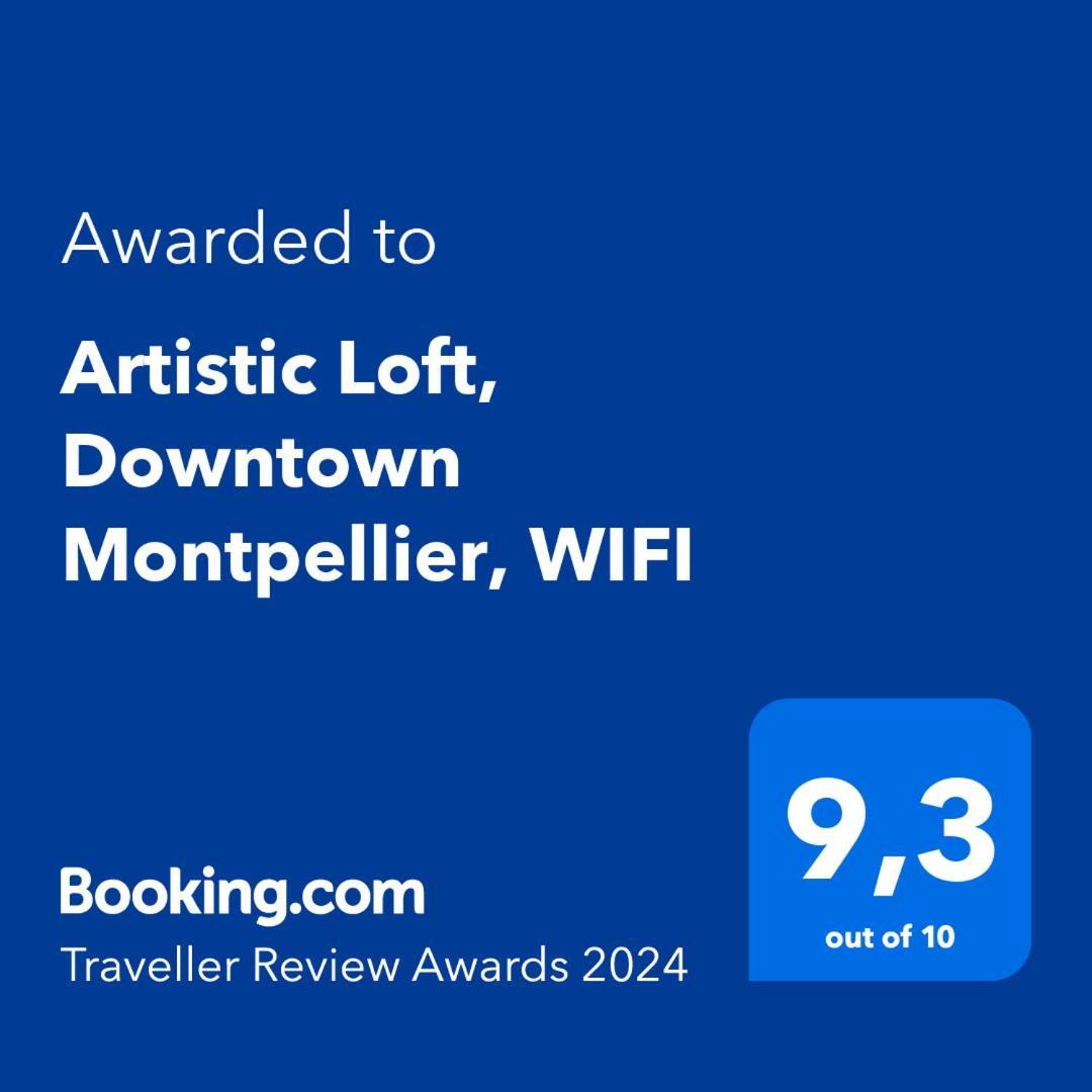 Appartamento Artistic Loft, Downtown Montpellier, Wifi Esterno foto